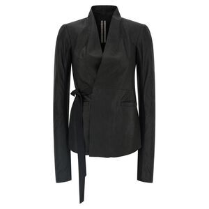 Rick Owens Women 'Hollywood' Leather Jacket